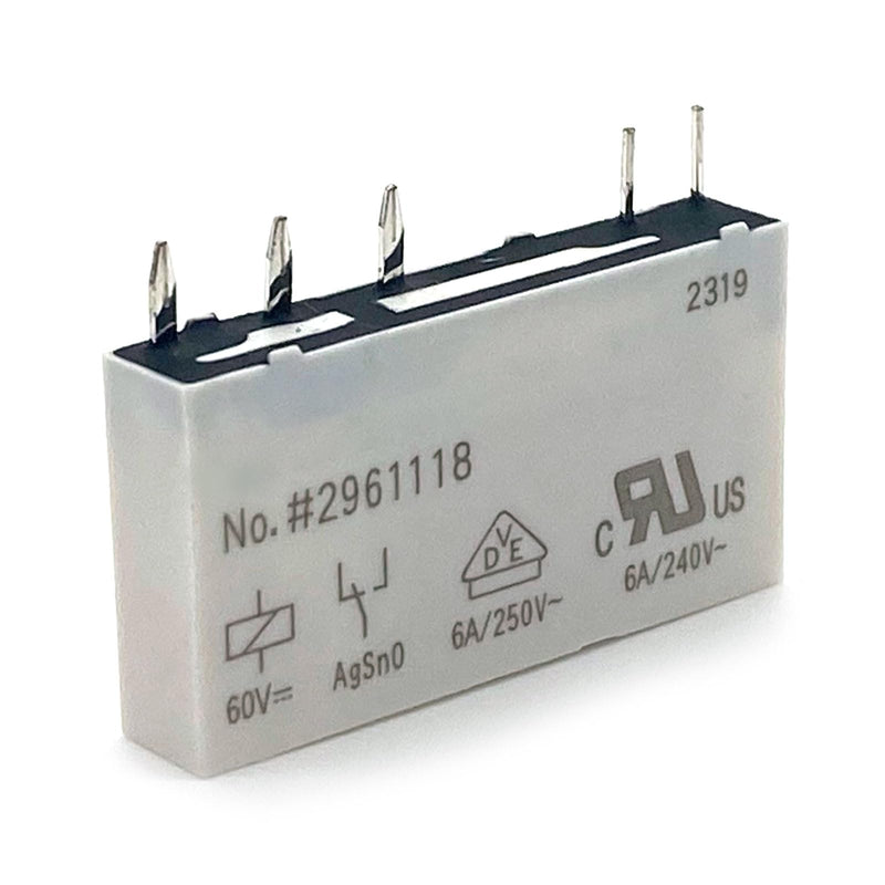 15-Pack 2961118 Relay – 60V 6A 5-Pin SPDT Industrial Relay – Compatible with Schneider Electric & Siemens Equipment – Fixes Overload & Circuit Failures 15