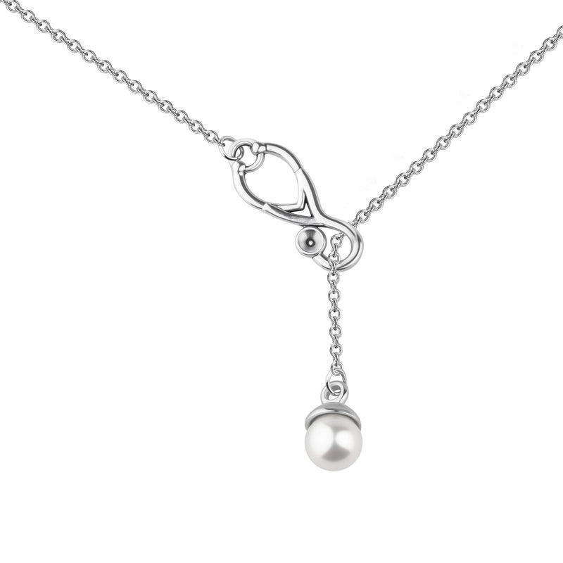 [Australia - AusPower] - MAOFAED Nursing Instructor Gifts, Stethoscope Necklace, Appreciation Gift for Preceptor,Teacher, Nursing Educator(nursingInstructor) 