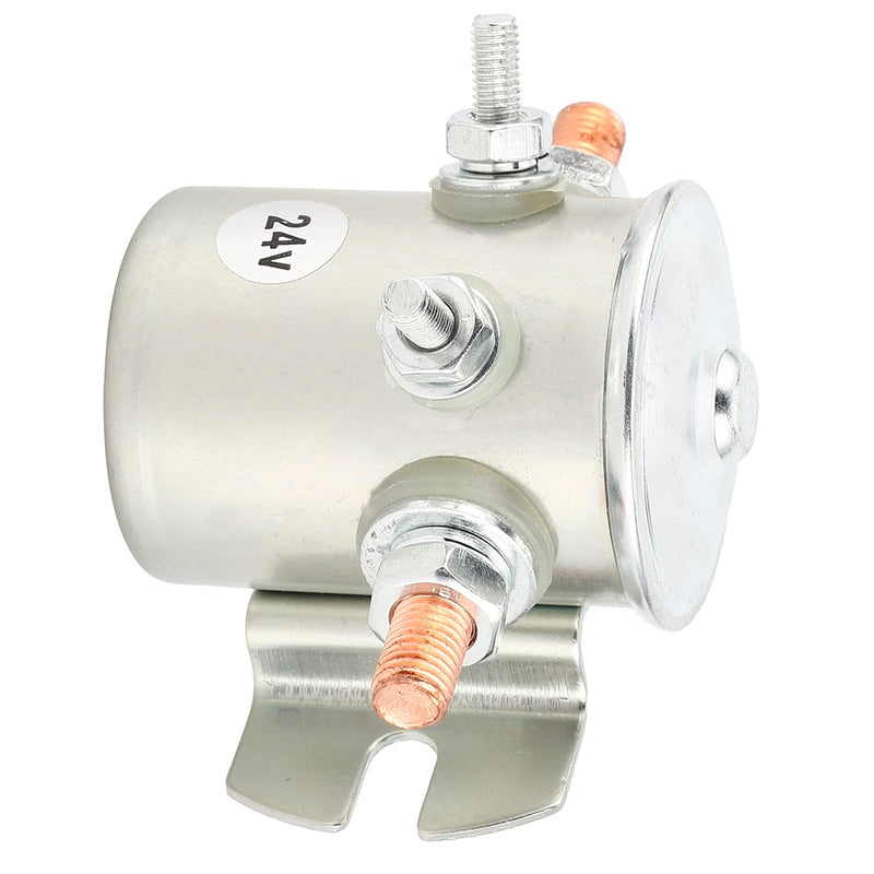 [Australia - AusPower] - Fafeicy 24VDC/200A Magnet, Normally Open Hydraulic Motor Starter Relay, Stainless Steel Car Replacement Starter Magnets, with Waterproof Protection Function 