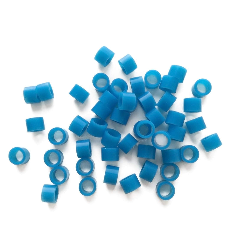 [Australia - AusPower] - 160Pcs/Box Dental Color Code Rings Medical Grade Silicone Material Mixed Colorfull 