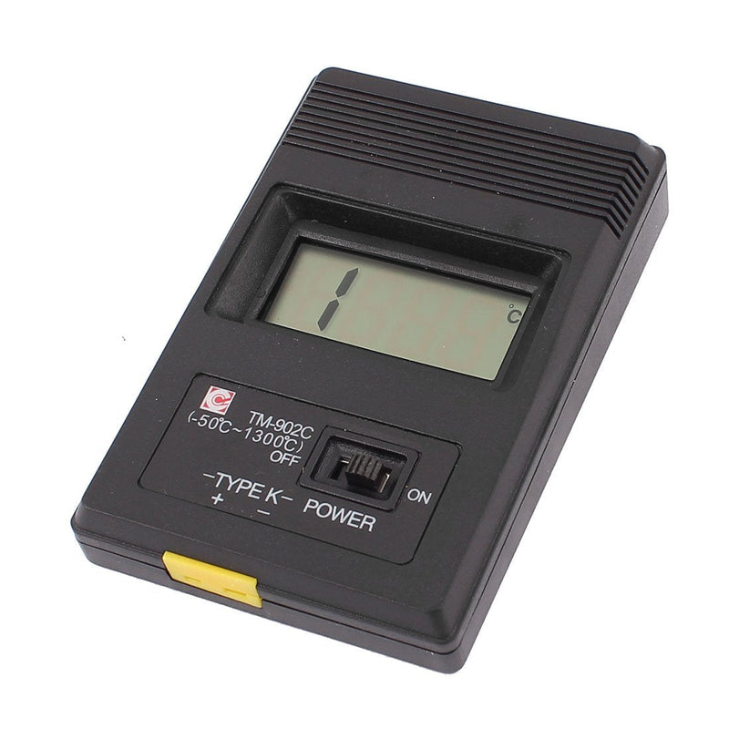 [Australia - AusPower] - LCD K-Type Digital Display Thermometer TM-902C w Thermocouple Wire 