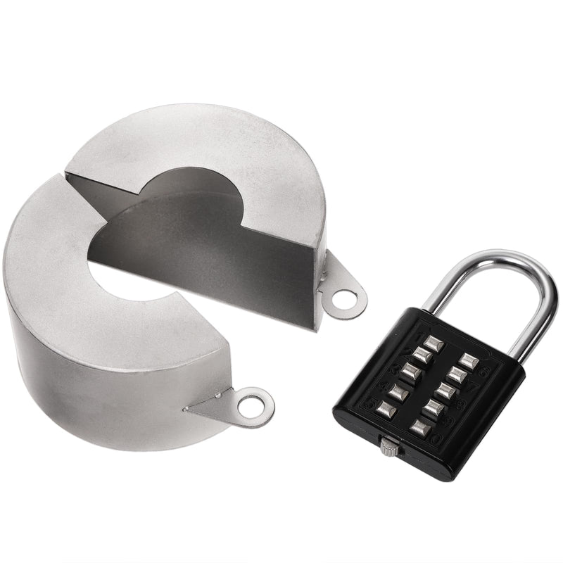 [Australia - AusPower] - Yarlung Outdoor Faucet Lock Gate Valve Lockout, Stainless Steel Faucet Protection Cover with Password Lock Prevent Water Theft, Faucet Knob Water Lock, Hose Bib Lock 