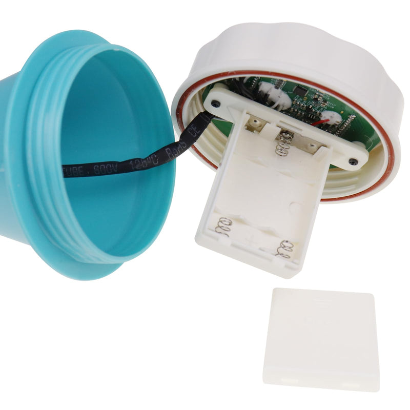 [Australia - AusPower] - Floating Smart Digital Pool Thermometer - 6-in-1 Bluetooth Water Meter, IP67 Waterproof, Tests EC, Salinity, pH, ORP, Temperature, Chlorine for Swimming Pools, Hot Tubs, Ponds 