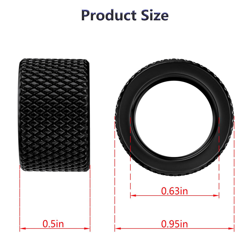[Australia - AusPower] - 2 Pack Thread Protector, 5/8x24 Steel Thread Adapters (Black) 