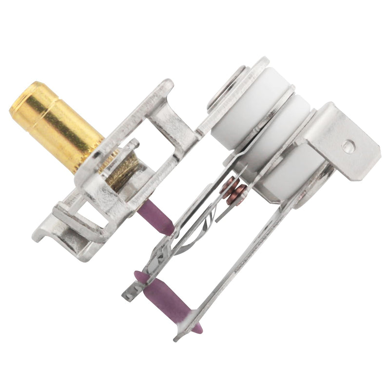 [Australia - AusPower] - 2PCS Adjustable Temperature Control Switch 1.42x1.42 inch Metal Electric Heating Thermostat 16A 250VAC for Oven Iron Deep Fryer Toaster 