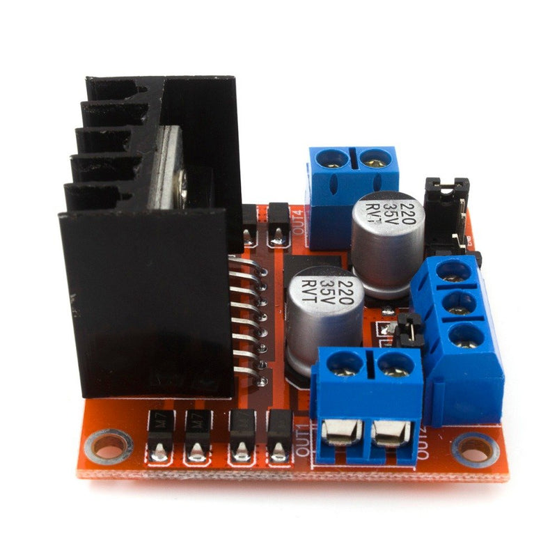 [Australia - AusPower] - L298N Dual H Bridge PWM Stepper Motor Drive Controller Board Module (Pack of 2) 