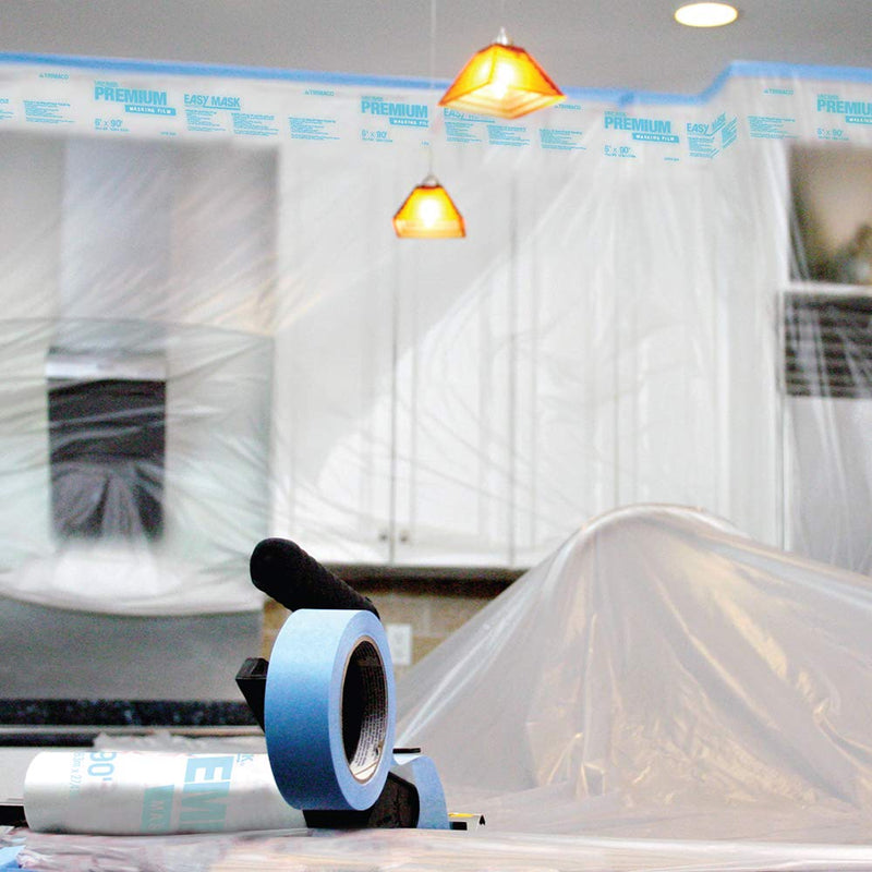 Trimaco Easy Mask Premium Masking Film, 99-inch x 90-feet 99" X 90' 99" X 90'