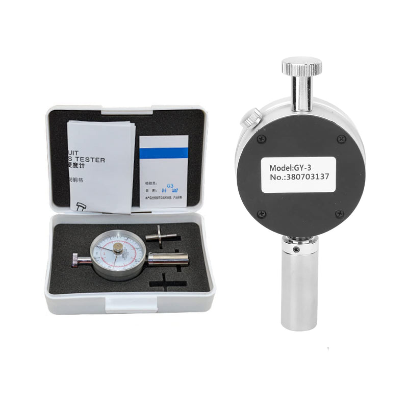 [Australia - AusPower] - Fruit Firmness Penetrometer, Fruit Penetrometer Sclerometer , Fruit Firmness Tester, Fruit Hardness Tester Machine, with 2 Measuring Head, for Determining the Maturity Level of Fruit 