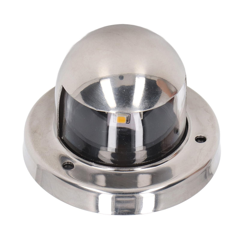 Walfront 135° White LED Stern Light for Boats 12V DC Marine Navigation Light IP66 2nm Visibility Yacht Anchor Light