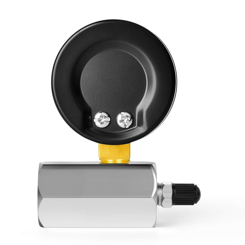 [Australia - AusPower] - MEANLIN MEASURE 0-100Psi 2"Steel Double Graduated Air Test Pressure gauges, 3/4" FNPT Connection, -3-2-3% Accuracy Chrome Body 