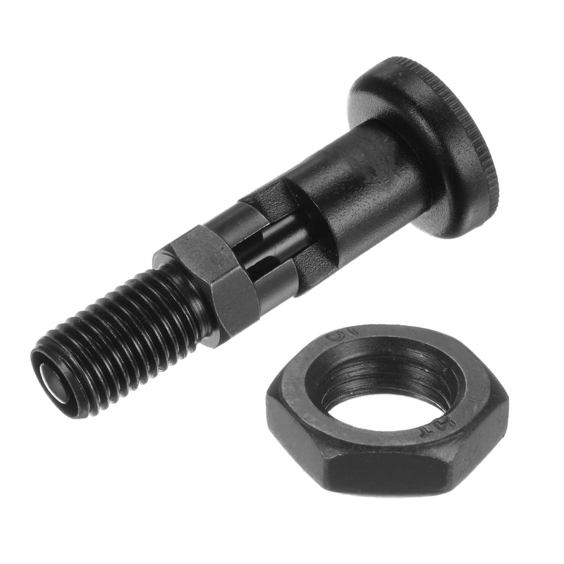 [Australia - AusPower] - Push Fit Ball Nose Spring Plunger M12x1.5 Thread Length 0.79" Pin Dia.6mm Carbon Steel Self-Locking Plunger Retractable Index Plunger for Industrial Equipment 