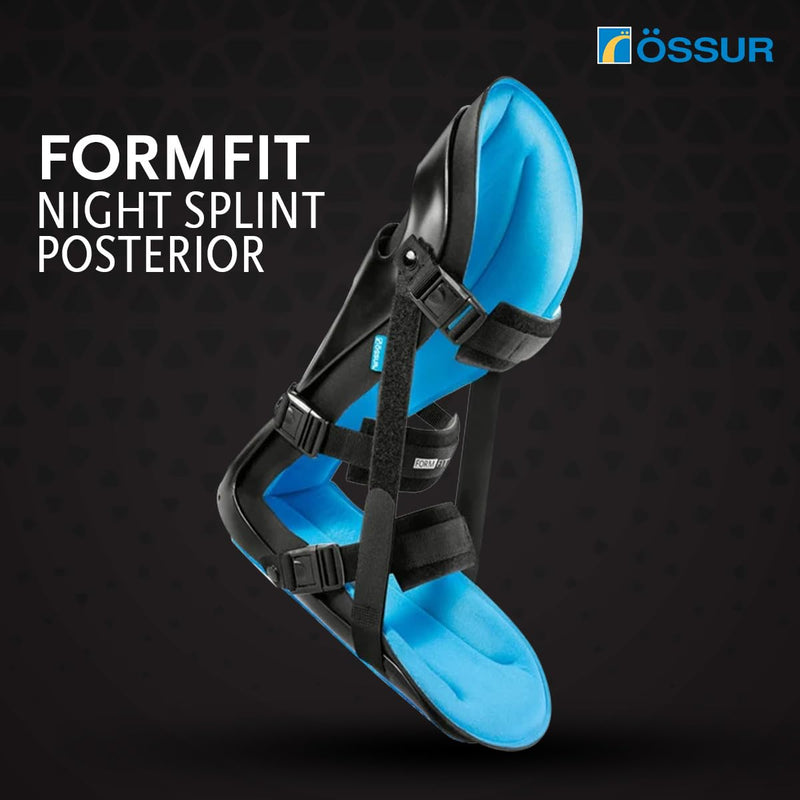 [Australia - AusPower] - Össur Night Splint Posterior - Plantar Fasciitis & Heel Pain Relief - Adjustable Support for Men & Women - Orthopedic Sleep Aid for Foot Arch Pain, Achilles Tendonitis, and Recovery - Small Small (Pack of 1) 