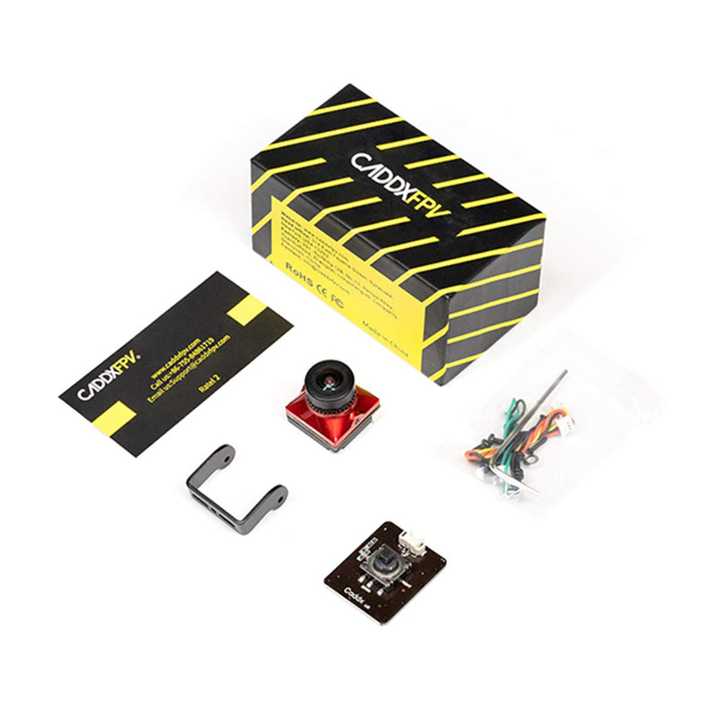 [Australia - AusPower] - SoloGood Caddx FPV Micro Camera Ratel2 Starlight 1200TVL 1/1.8'' 2.1mm NTSC PAL 16:9 4:3 Switchable Super WDR for FPV Racing … Caddx Ratel 2 （upgraded version） 