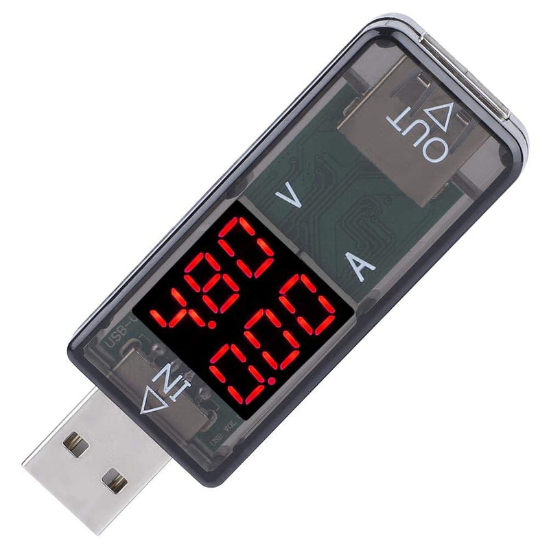 [Australia - AusPower] - Taidda USB Tester, Multimeter, Charger Tester, USB Color LCD Voltmeter Ammeter Current Meter, Multimeter Charger for Most Applications 