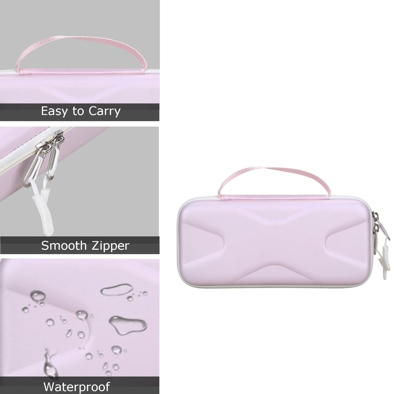 [Australia - AusPower] - Hard Stethoscope Case for 3M Littmann Classic III/Lightweight II S.E. /Cardiology IV Diagnostic/MDF Acoustica Deluxe Stethoscopes, Case Only (PU Light Pink) 