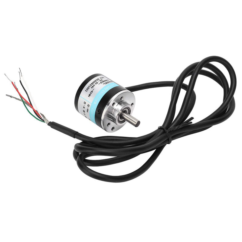 ABZ Three-Phase Encoder, Photoelectric Encoder, DC 5-24 V, 3000-6000 rpm, Full Wave Encoder for Car Engineering (500 Hz)