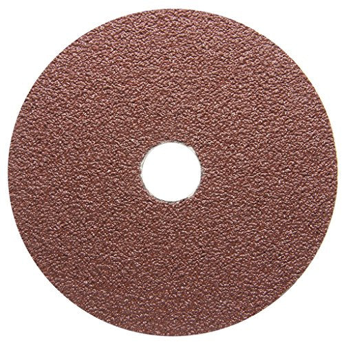 Benchmark Abrasives 5-inch 120-grit resin fiber sanding discs, 25-count package