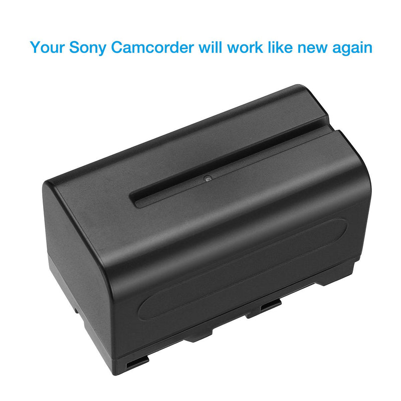 [Australia - AusPower] - Powerextra 2 Pack Replace for Sony NP-F750 Battery for Sony NP-F730, NP-F750, NP-F760, NP-F770 Battery and Sony CCD-TRV215 CCD-TR917 CCD-TR315 HDR-FX1000 HDR-FX7 HVR-V1U HVR-Z7U HVR-Z5U Camcorder 