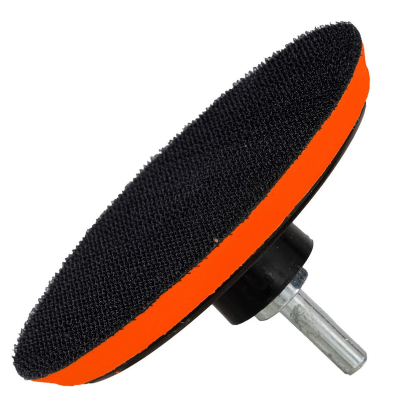 PARENCE. - 125 mm M14 Sanding Disc with Adapter Support Disc for Grinder and Drill - Compatible with Random Orbital Sanders - Speed 12,500 RPM