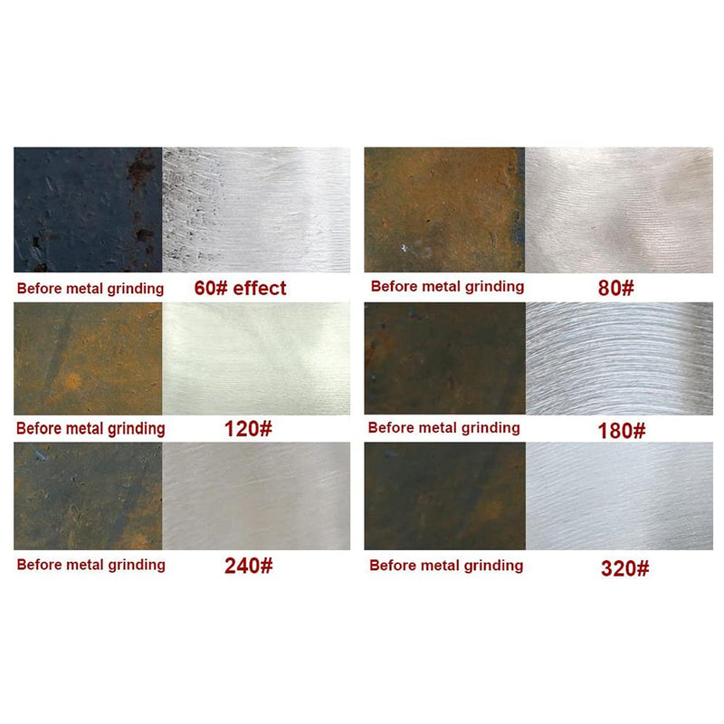[Australia - AusPower] - 240 Grit Flap Discs 4 1/2 Inch Aluminum Oxide 10 Pack Angle Grinder Attachment Sanding Disc Blending Grinding Finishing 240 Grit 