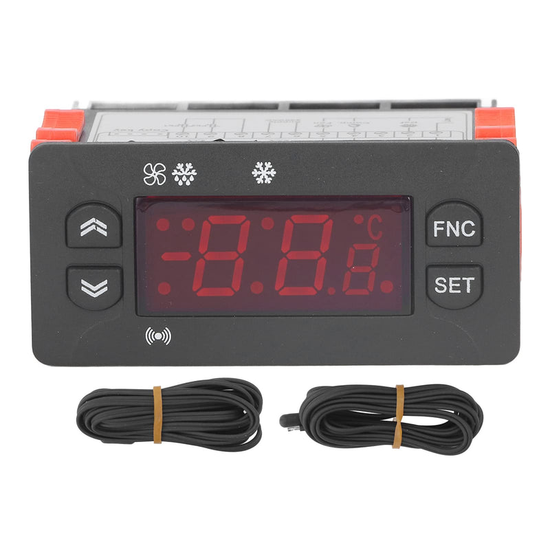 [Australia - AusPower] - Digital Temperature Controller, Microcomputer Temperature Controller, Fahrenheit Celsius, Switchable Cooling Controller for Refrigerator, 230VAC 
