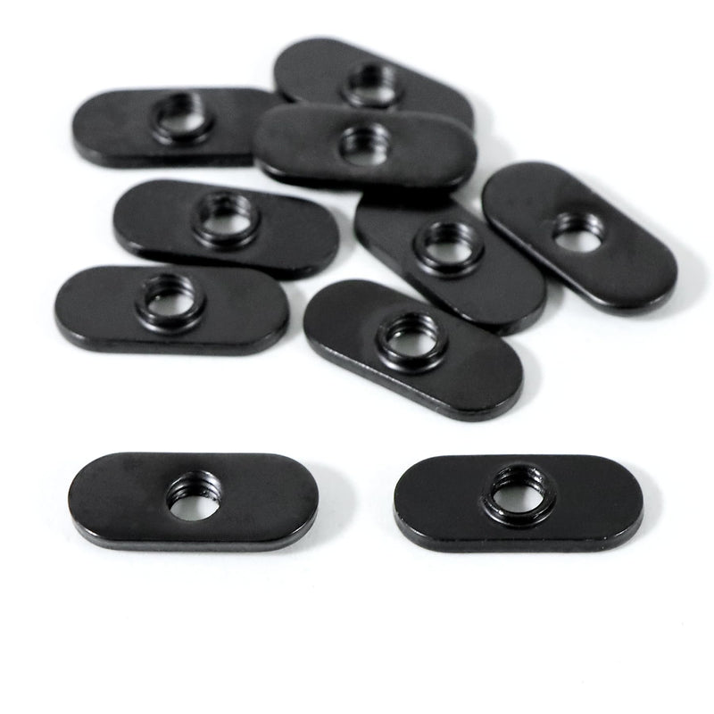 [Australia - AusPower] - Xadnitu 1/4"-20 Threaded Centered Slide in Economy T Nuts, T Nuts Accessory Hardware Nuts for 10 Series Aluminum Extrusion Profiles Rail 25 