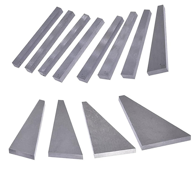 [Australia - AusPower] - Precision Angle Block Set 1/4, 1/2 1, 2, 3, 4, 5, 10, 15, 20, 25, 30 Degree Machinist Tools Milling Ground Gauge Angle Gage Inspection Block Set (12Pcs Angle Gauge Block) 12Pcs Angle Gauge Block 