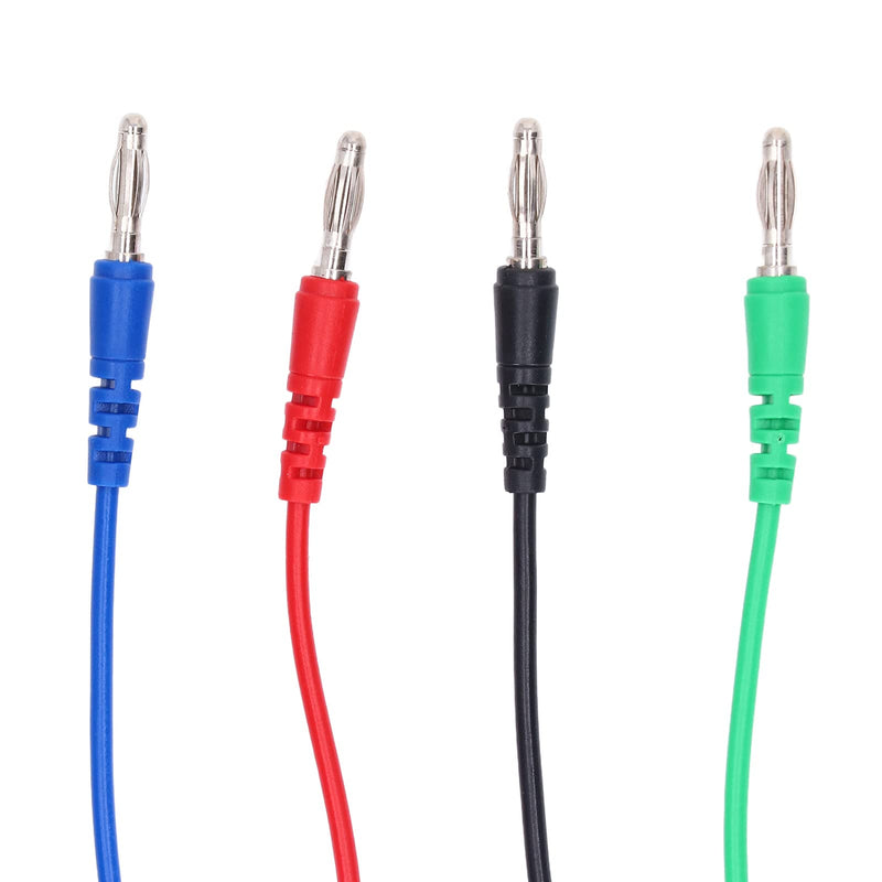 [Australia - AusPower] - Banana Plug Test Leads Kit 90° 135° 180° Back Probes 4mm Banana Plug Kit for Car Repairing Diagnostic Circuit Testing 