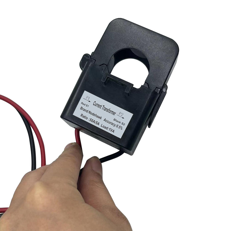 [Australia - AusPower] - AC Current Sensor Transformer, Core Current Transformer Coil Sensor for 50A Amp Energy Meter 