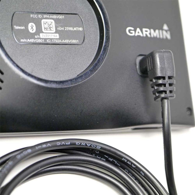 [Australia - AusPower] - Car Charger Power Cord for Garmin Nuvi GPS, Garmin GPS Power Cord Replacement, Mini USB Charging Cable fit for Garmin Nuvi, Dezl, Drive, DriveSmart, DriveAssist, RV, Zumo (Without Traffic) 