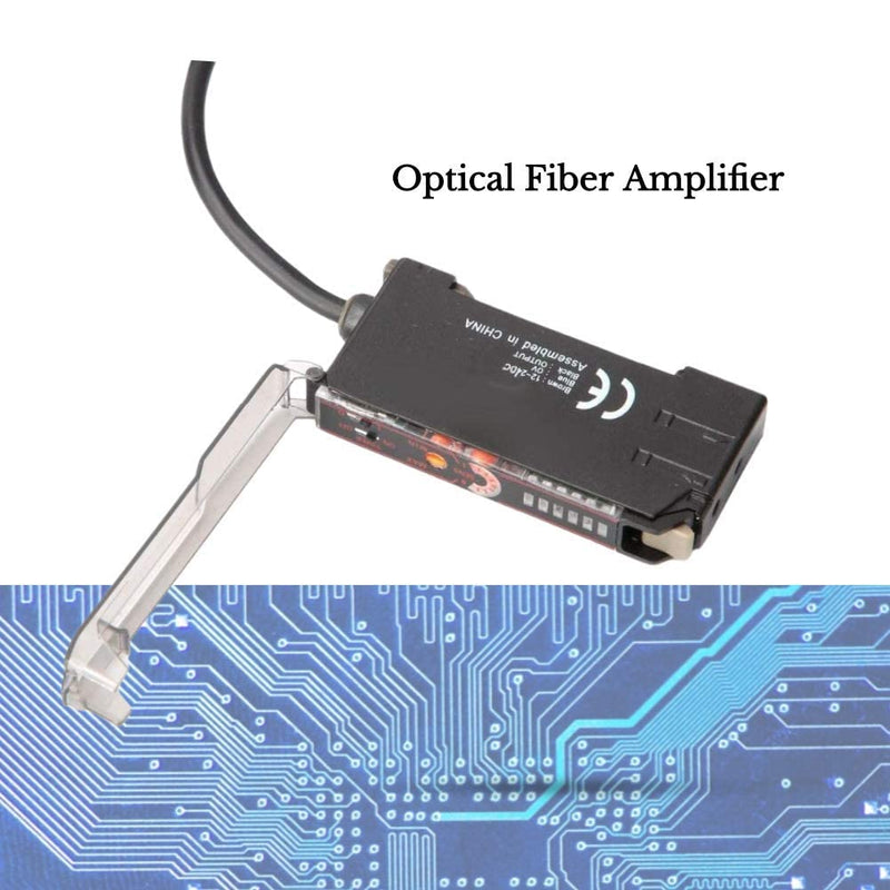 [Australia - AusPower] - E3X-NA11 Optical Fiber Amplifier, Optical Fiber Amplifier Photoelectric Sensor Fiber Optic Sensor, for Relay Amplification, Long-distance Optical Communications 