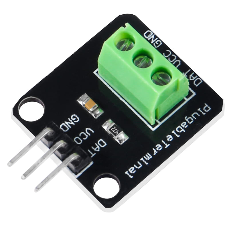 [Australia - AusPower] - 6pcs DS18B20 Temperature Sensor Module Kit with 1 m/ 3.2 Ft Waterproof Digital Stainless Steel Probe -55℃ to +125℃ for Raspberry Pi 