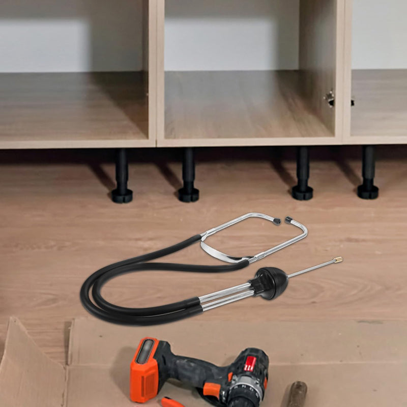 [Australia - AusPower] - Water Leakage Detector Water Flood Sensor Guage an Hose Pressure Test Underground Leak for Testing 89.00X10.00X4.00CM Black 