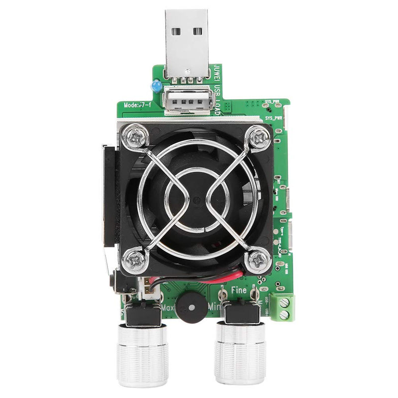 [Australia - AusPower] - 35W Adjustable USB Load Tester with LCD, Constant Current Electronic Load for Battery Voltage Capacity Testing 