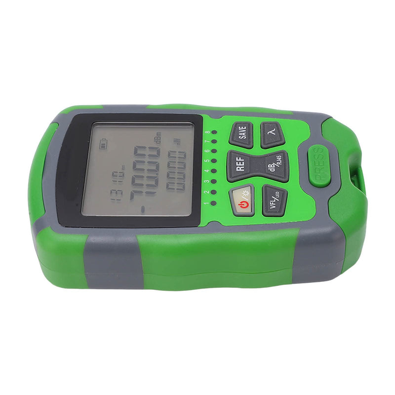 [Australia - AusPower] - Optical Fiber Power Meter Rechargeable Optic Cable Tester MC70 for 850nm 980nm 1270nm 1300nm 1310nm 1490nm 1550nm 1577nm 1625nm 1650nm(50mW) 