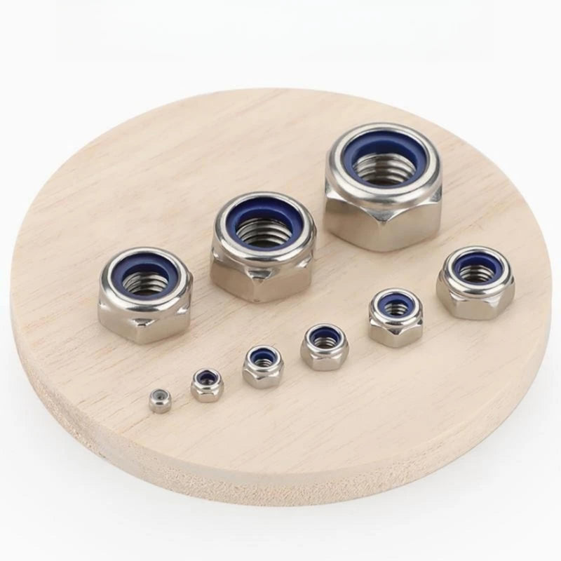 [Australia - AusPower] - 430Pcs Metric Hex Nuts & Locknuts Assortment Kit, M2 M3 M4 M5 M6 M8 M10 M12 304 Stainless Steel Assorted Hex Nuts Sets, Self-Locking Nylon Lock Nuts, Bright Finish 430Pcs Metric Hex Nuts & Locknuts 
