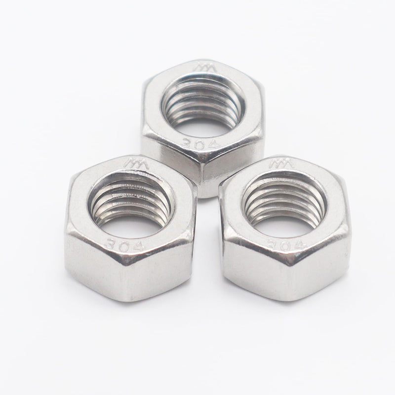 [Australia - AusPower] - Metric M14 Hex Nuts, M14-2.0mm Stainless Steel Standard Metric Coarse Thread Hardware Nuts; 10pcs M14 x 2.0 (10pcs) 