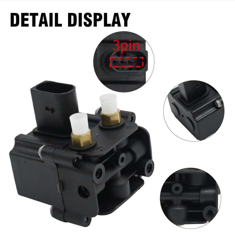 [Australia - AusPower] - Air Suspension Solenoid Valve Block Replacement for 2009-2017 BMW 535i/535i GT/550i/550i GT/740i/740LD/740Li/750i/750Li/760Li, Replaces 37206875176, 37206789450 