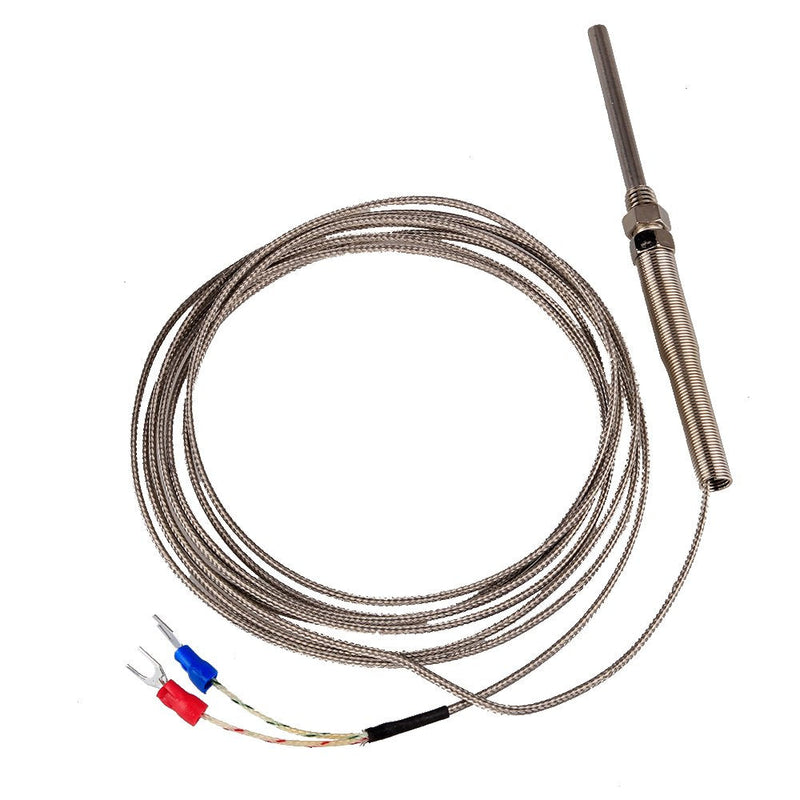 [Australia - AusPower] - 3M High Precision Temperature -100°C to 1250°C Thermocouple 50mm Probe Sensor 