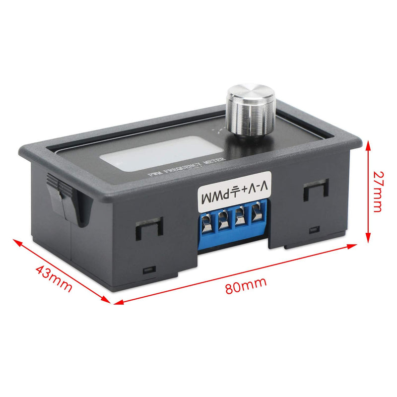 [Australia - AusPower] - DROK Frequency Generator Pack of 2, DC 3.3V-30V 5-30mA 1Hz-150kHz Adjustable Output PWM Pulse Duty Cycle Square Wave Function Signal Generator Module 