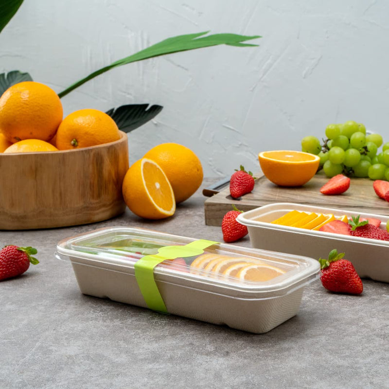 Restaurantware RW Base 12 x 1.5 Inch Packaging Bands 100 Self-Adhering Belly Bands - Disposable Strong Green Paper Label Stickers For Packaging Supplies Keeps Take Out Containers Sealed Eco Green 12 inches x 1.5 inches