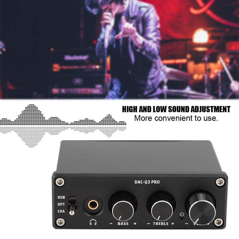[Australia - AusPower] - Digital to Analog Audio Converter, SPDIF TOSLINK Optical Fiber/Coaxial to Analog L/R RCA + 3.5mm Jack Stereo Adapter DAC Decoder for PS3, for PS4 for Blu-ray Player HDTV DVD Headphone(Black) Black 