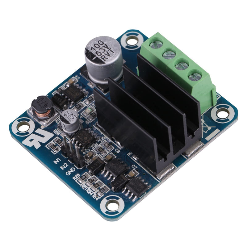 50A High Current H Bridge Driver Module for Motor Forward and Reverse Rotation, PWM Signal Isolation, Compatible with 3.3V to 12V