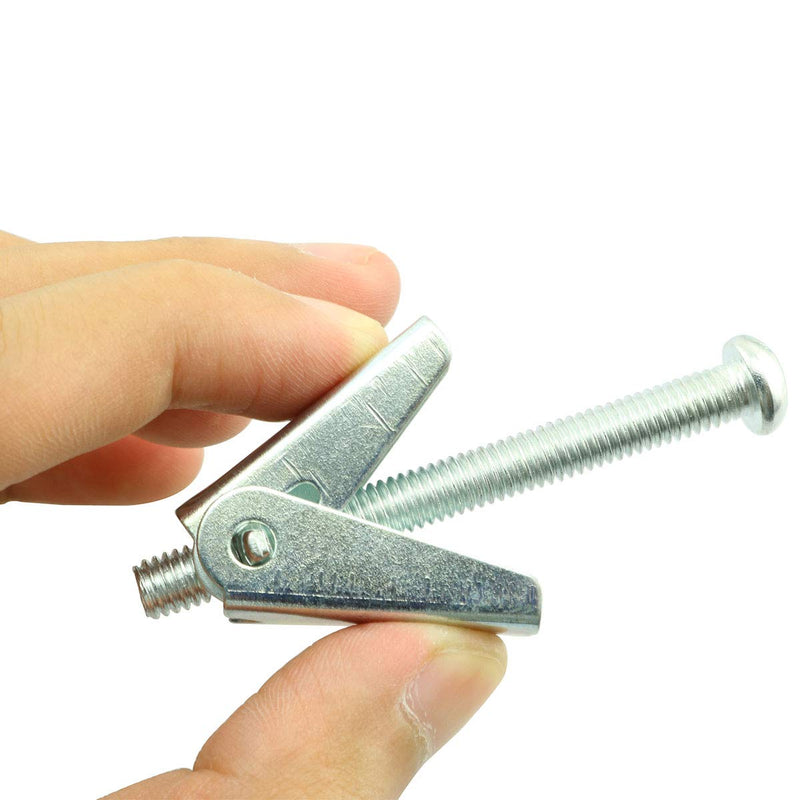 [Australia - AusPower] - TAODAN 10pcs M6 Toggle Anchor Bolt Wing Bolts Wall Toggle Bolts 