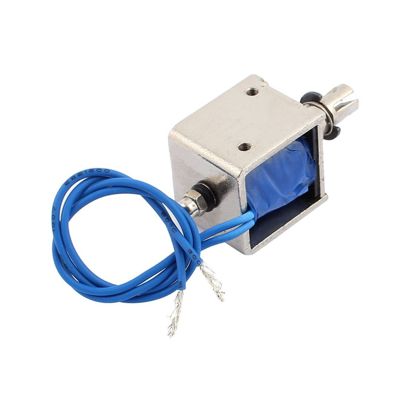 sourcingmap JF-0826B DC 12V 2A 20N Push Pull Type Open Frame Solenoid Electromagnet Magnet | press pull type