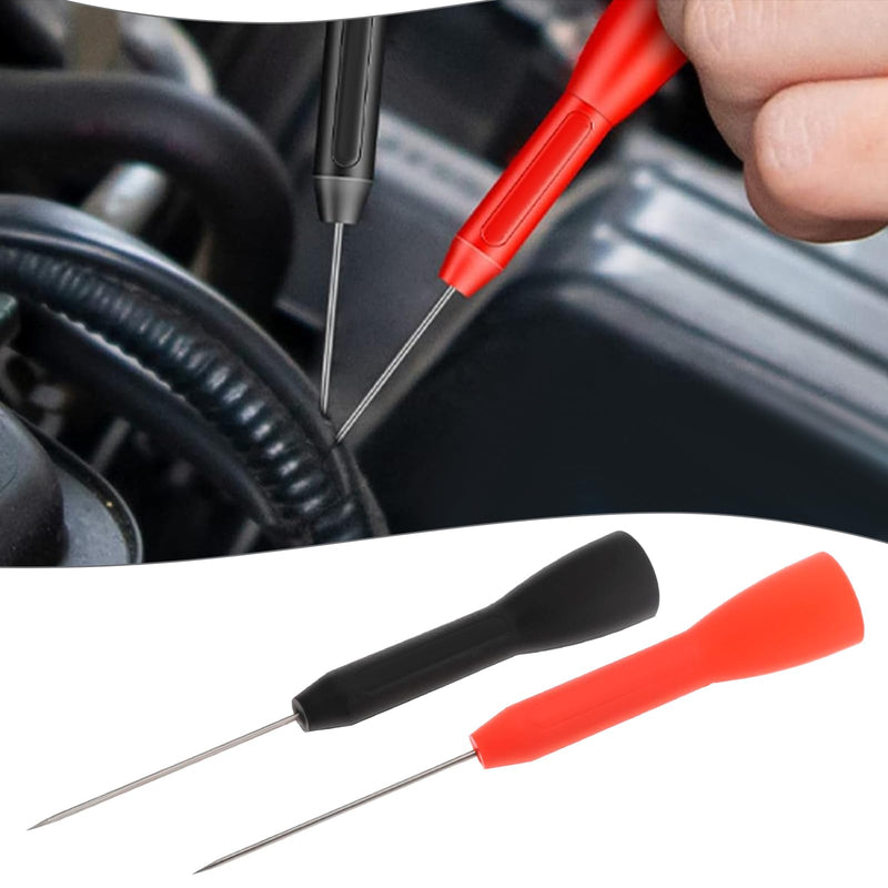 [Australia - AusPower] - 4PCS 1mm Electrical Test Probes Length 8.5cm Suitable for Various Multimeters Fit 2mm Probes Fine 
