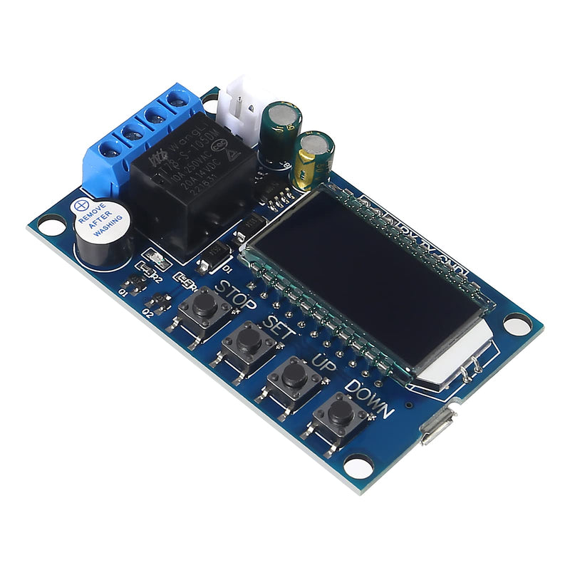 [Australia - AusPower] - 2pcs XY-T01 Electronic Temperature Controller, DC 6-30V 24V Waterproof NTC Probe Digital Temperature Control Module -50°C to 100°C Digital Thermostat Temperature Control Switch Boards 