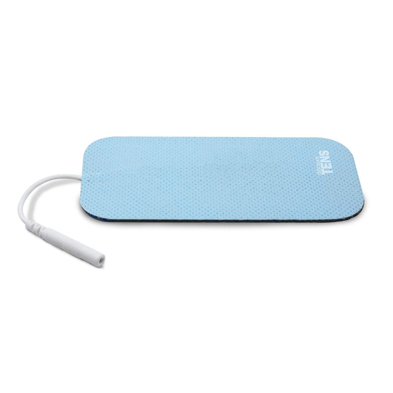 [Australia - AusPower] - TENS Wired Electrodes Compatible with HealthMateForever, 8-2 inch x 4 inch Premium HealthMate Compatible Replacement Pads for TENS Units, Discount TENS Brand (2 inch x 4 inch 8 Pack) 