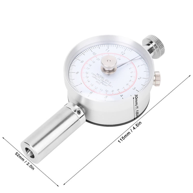 [Australia - AusPower] - TeamSky Fruit Firmness Penetrometer,Fruit Penetrometer Sclerometer,Fruit Firmness Tester,Fruit Hardness Tester Machine for Determining The Maturity Level of Fruit 