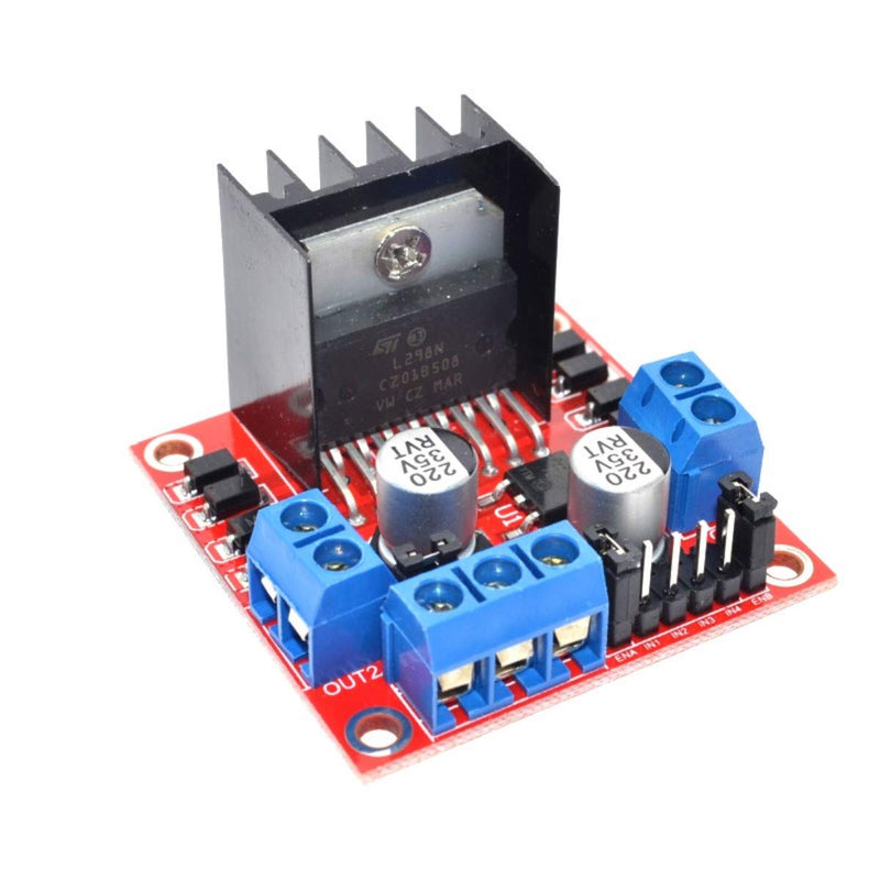 [Australia - AusPower] - L298N Dual H Bridge PWM Stepper Motor Drive Controller Board Module (Pack of 2) 